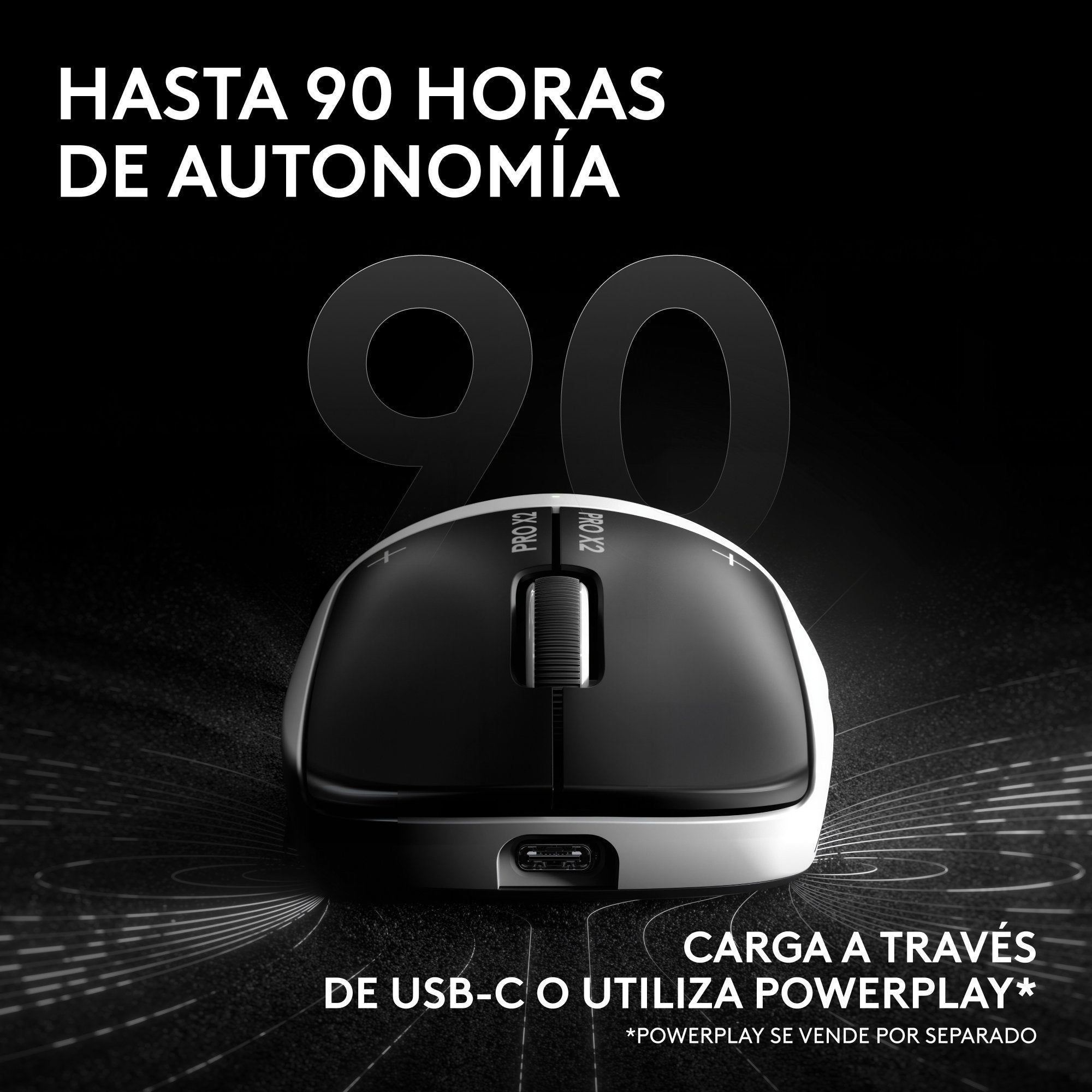 Logitech G Pro X2 Superstrike Ratón Óptico Inalámbrico 2.4 Ghz Receptor Usb De Logitech Lightspeed