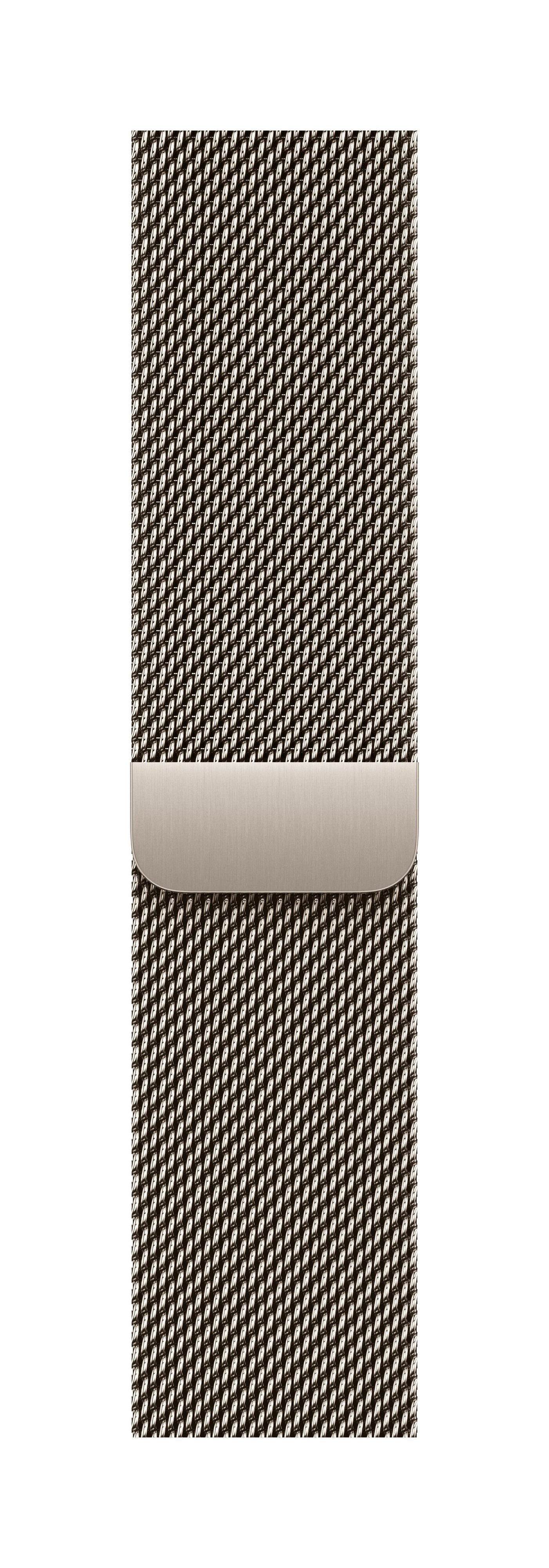 Milanaise Armband, Natur, 40mm, One Size