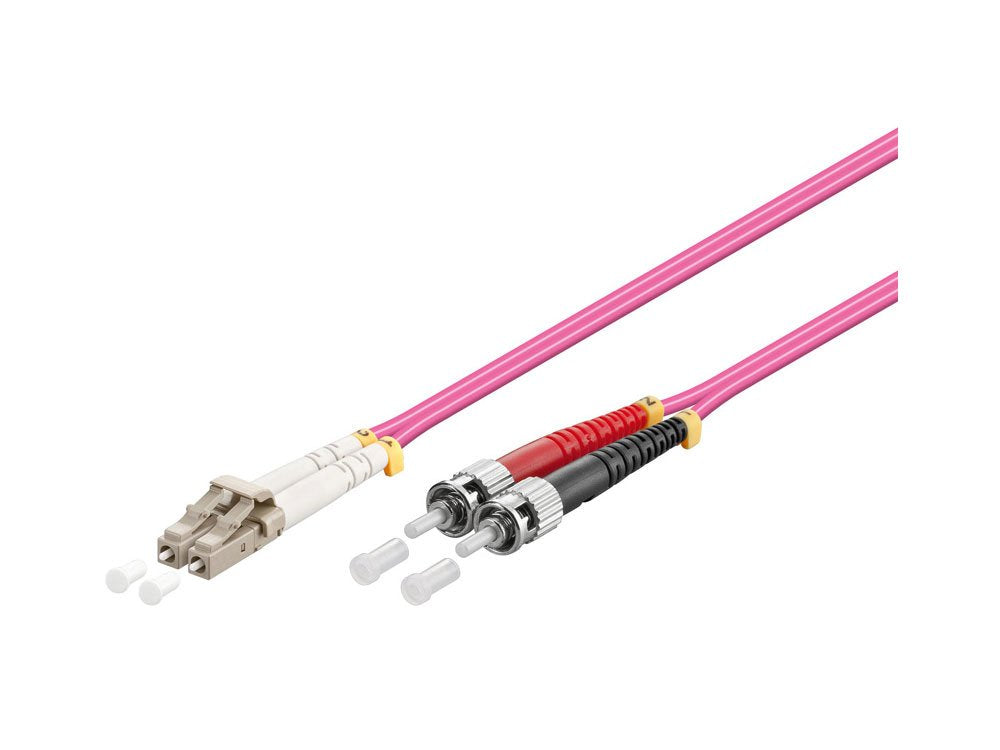 Alcasa Lw-805lt4 Cable De Fibra Optica 5 M Lc St Om4 Violeta