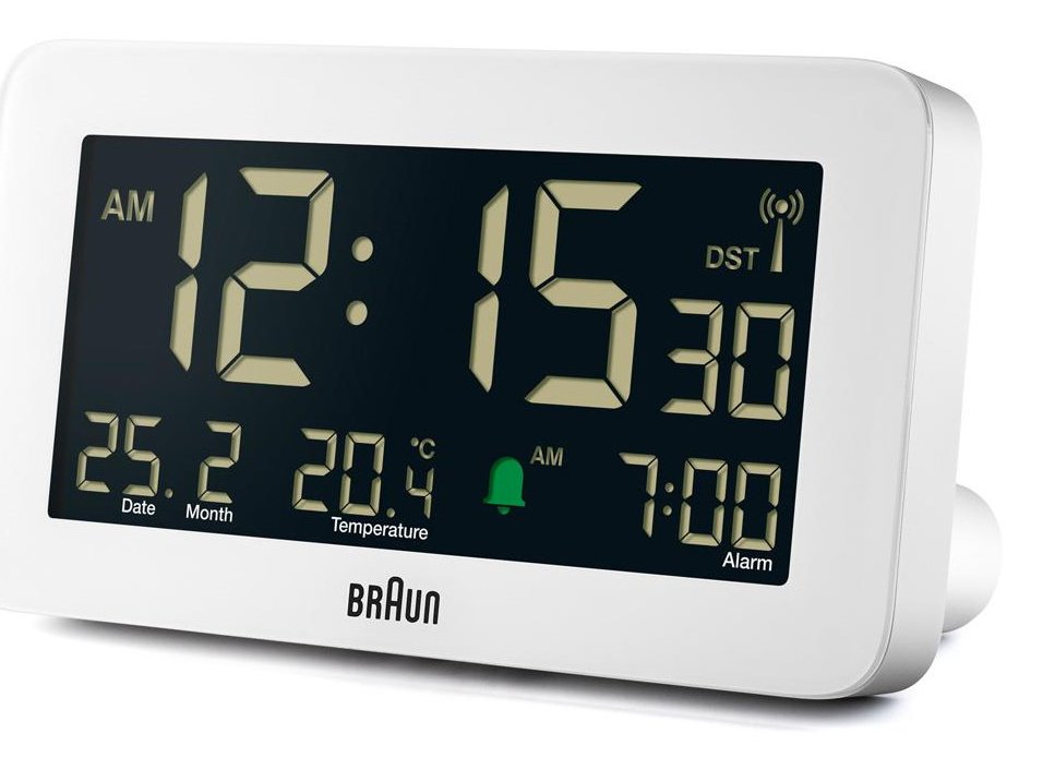 EAN 5013348621030 - Braun BC10W-DCF despertador Reloj despertador digital Blanco imagen 3