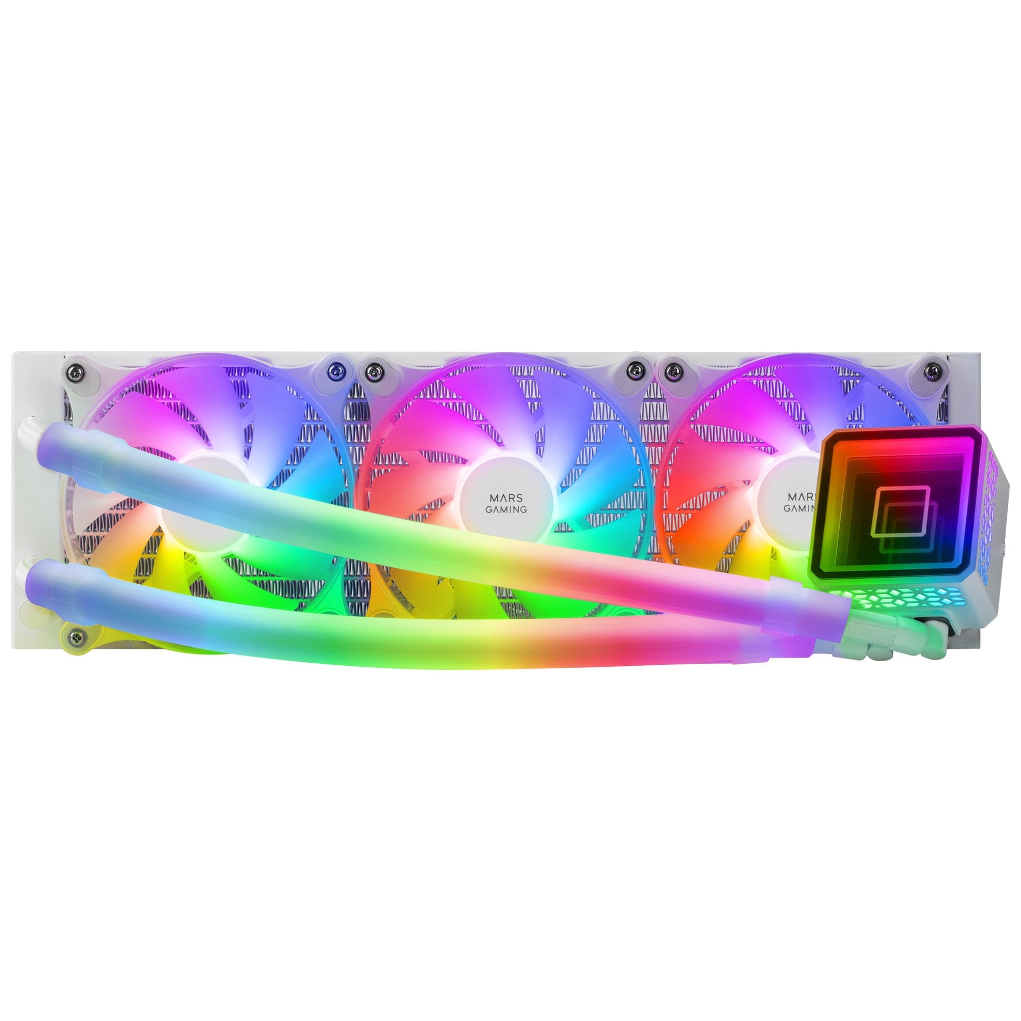Sistema De Refrigeración Líquida Mars Gaming Ml-Ultra360 Blanco