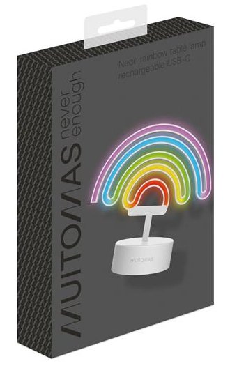 =>> Neon Table Lamp Type-C Rainbow