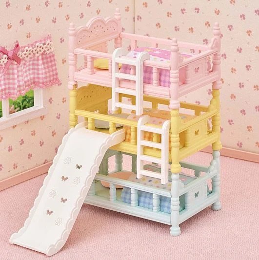 Epoch Sylvanian Families - Dreistöckiges Babyhochbett 5741