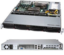 Supermicro Superchassis 813mf2tqc-505cb Estante Negro 500 W