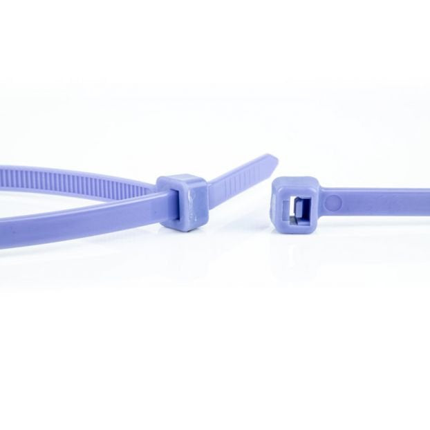 EAN 8717278572178 - WKK 11032771 presilla Brida reutilizable Plástico Púrpura 100 pieza(s) imagen 2