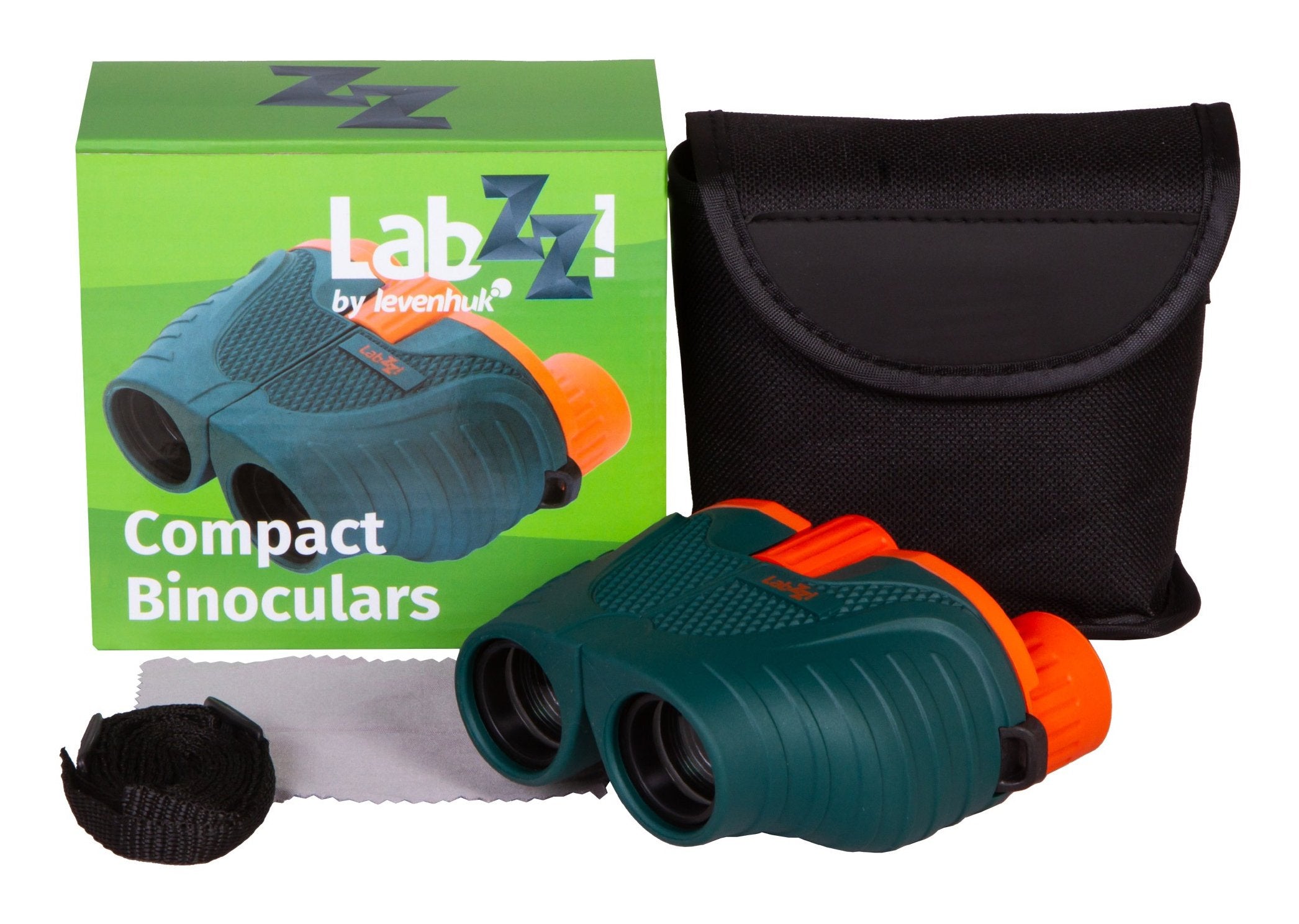 EAN 0753215767595 - Levenhuk LabZZ B6 binocular Porro Verde, Naranja imagen 2