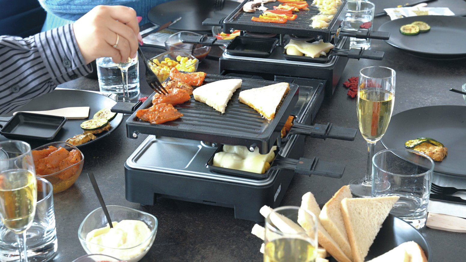 Unold Raclette Extandable 48755