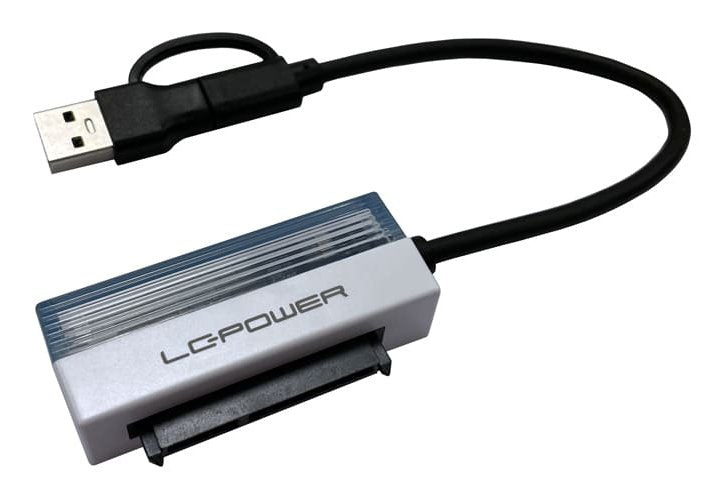 Lc-Power Lc-Ada-Usb-Sata-25 Tarjeta Y Adaptador De Interfaz