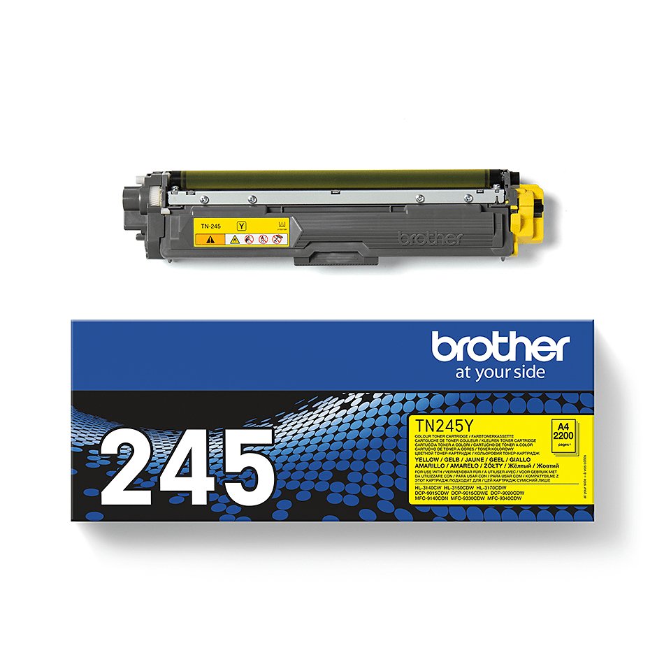 Brother Toner Original Tn245 Amarillo Tn-245y