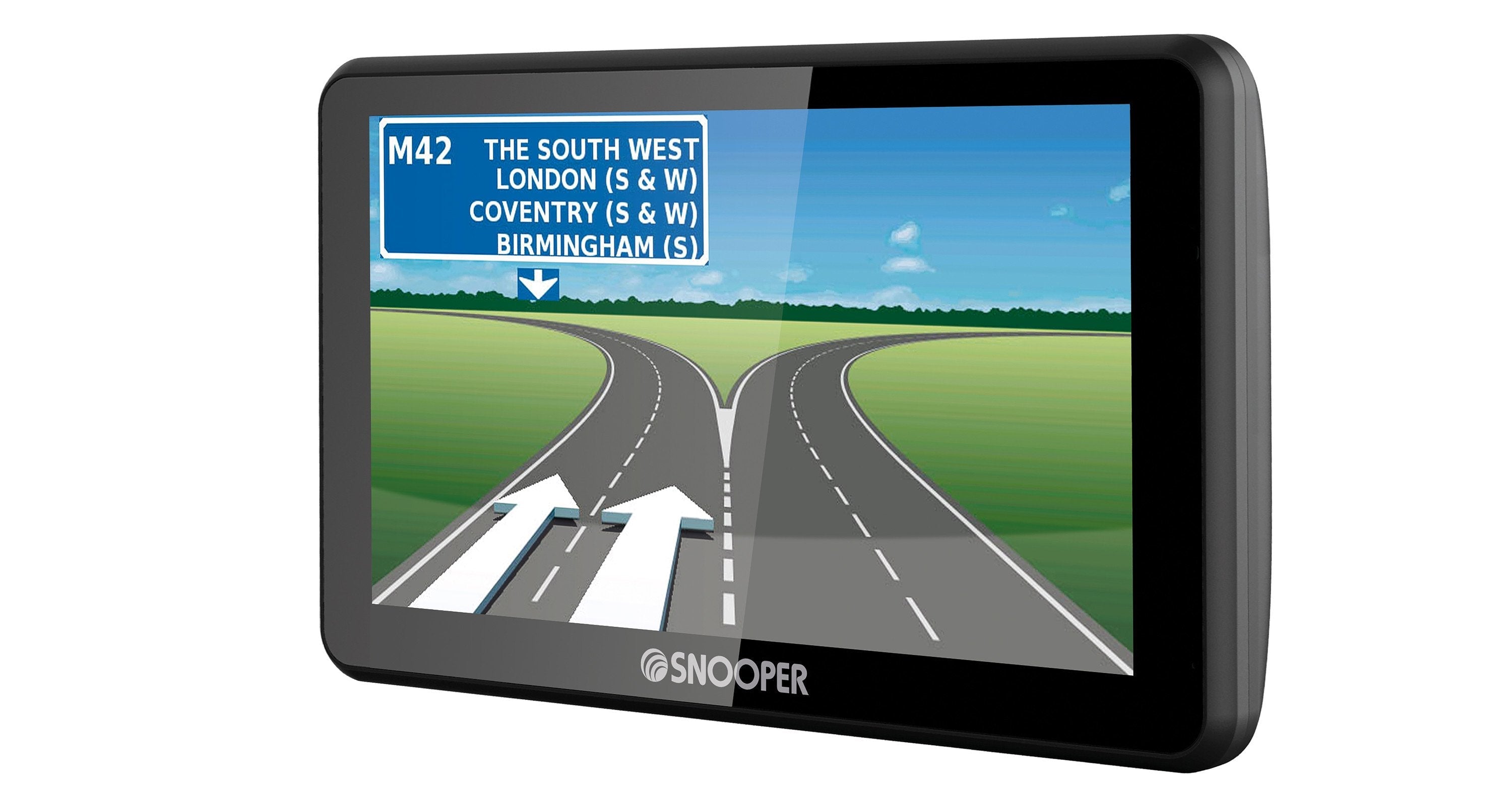 Snooper Ventura Pro S6900 Navegador Fijo 17,8 Cm (7") Lcd Pantalla Táctil 322 G Negro
