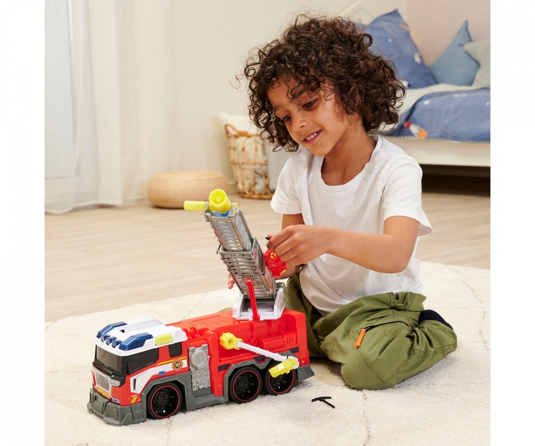 Vehículo De Juguete Dickie Bombero, 203307000