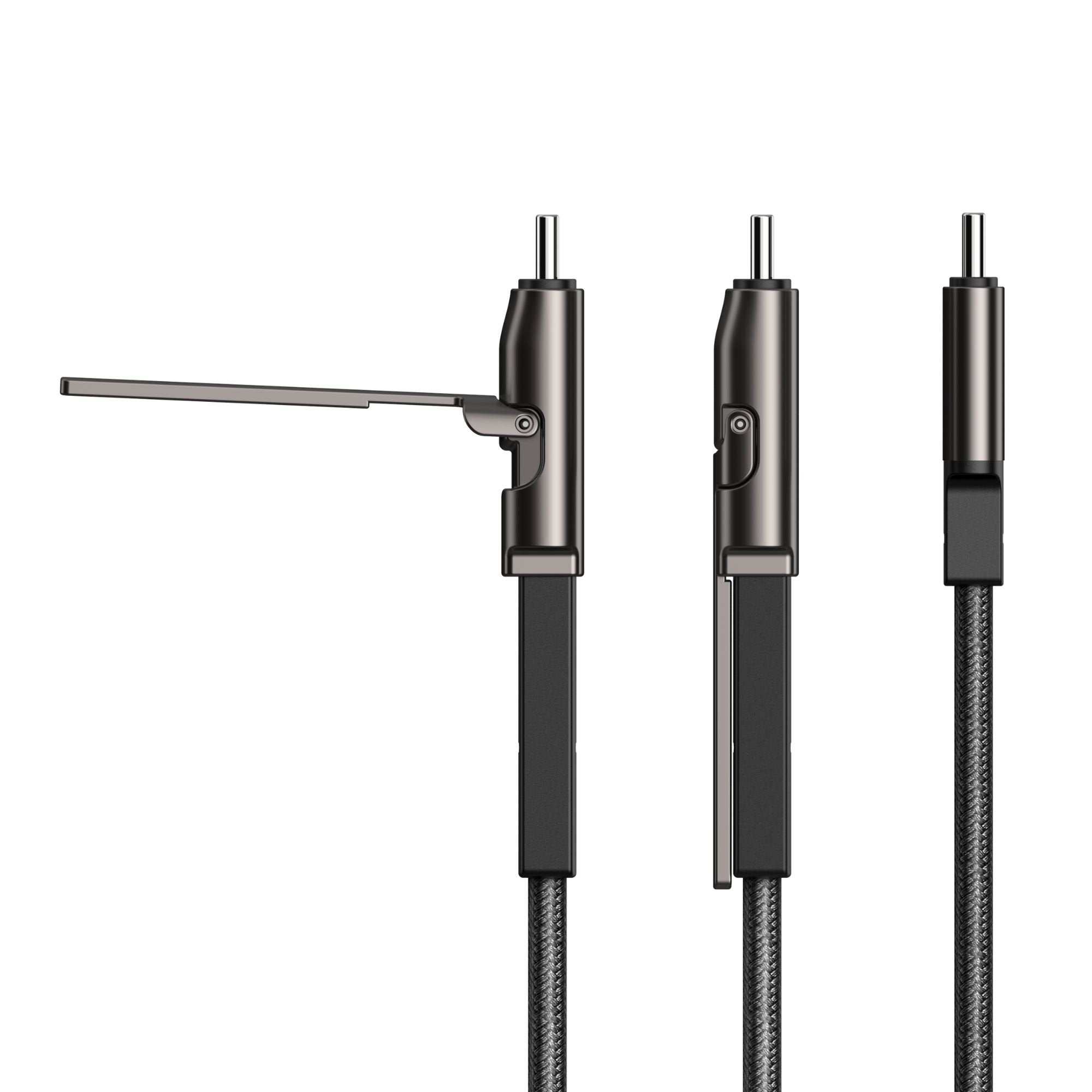 Cable Ultrarrápido Usb Tipo C A Usb Tipo C - 1 M · Negro