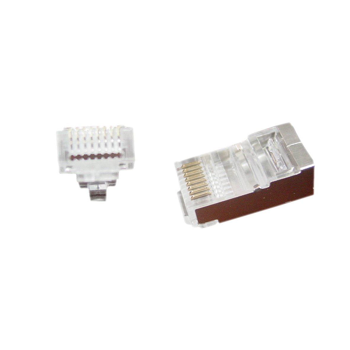 EAN 8716309096485 - Gembird LC-PTF-01/10 conector RJ-45 Marrón, Plata, Transparente imagen 2