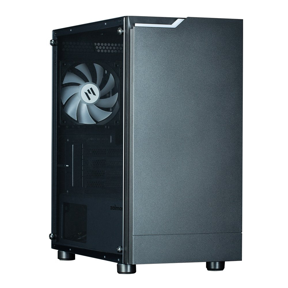 Caja Pc  Zalman T4 Plus Matx 1 X Vent 120mm Argb 2xusb 3.0 Negro S/N Fuente Zalma-8809213762246