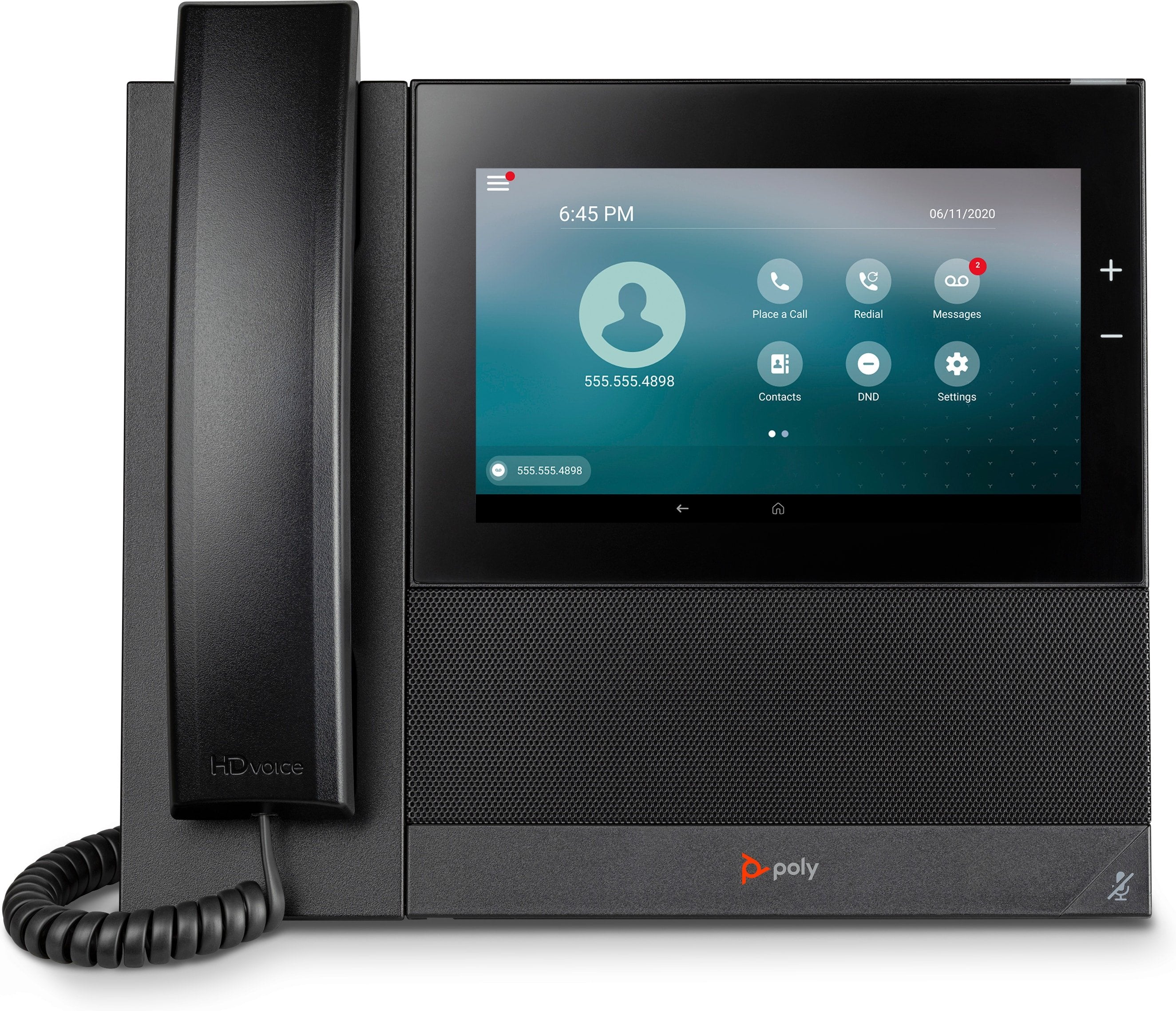 Poly Ccx 600 Teléfono Ip Negro 24 Líneas Lcd Wifi