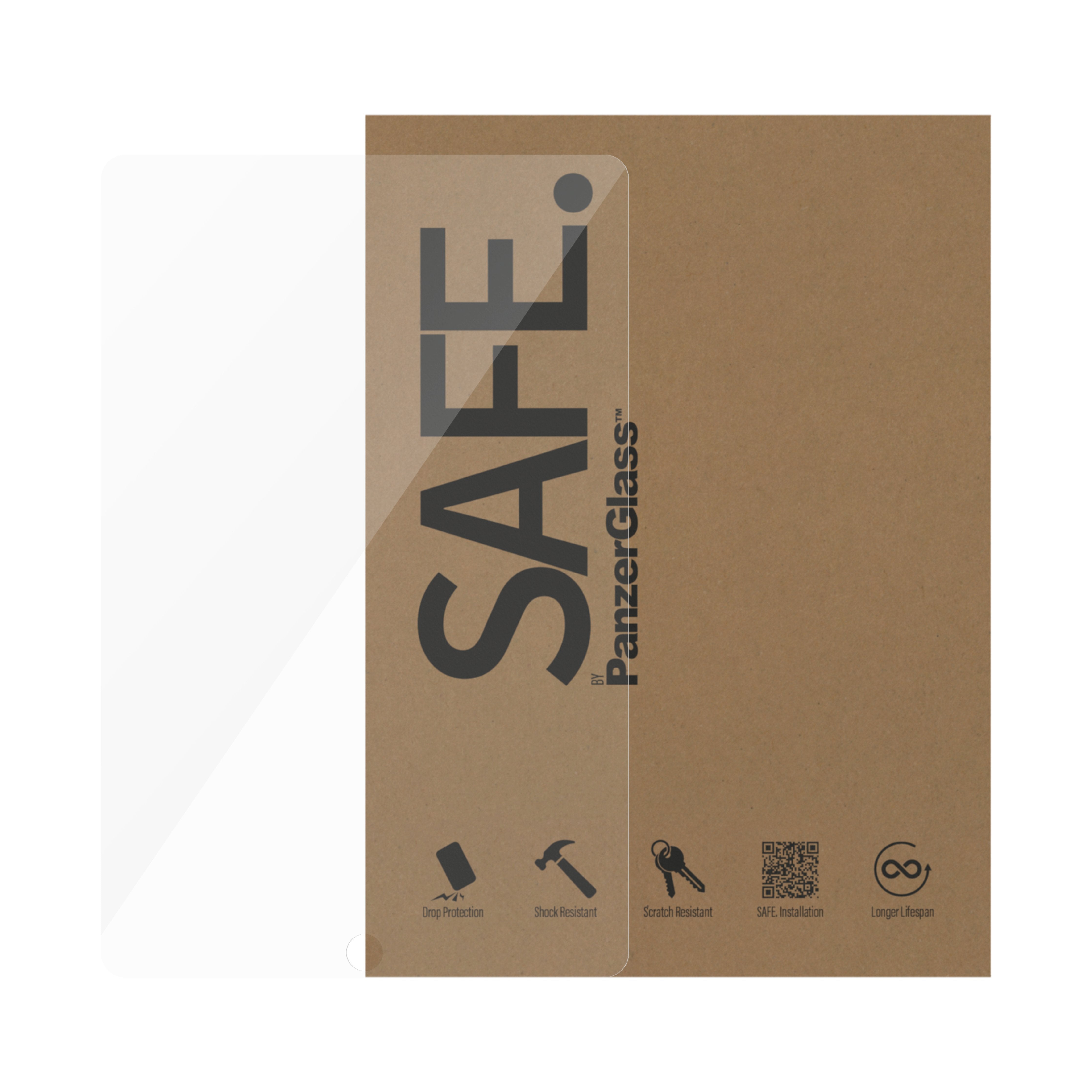 EAN 5711724354946 - PanzerGlass SAFE. by ® Screen Protector iPad 10.2'' (2021-2022) | Ultra-Wide Fit | Bulk Protector de pant imagen 3