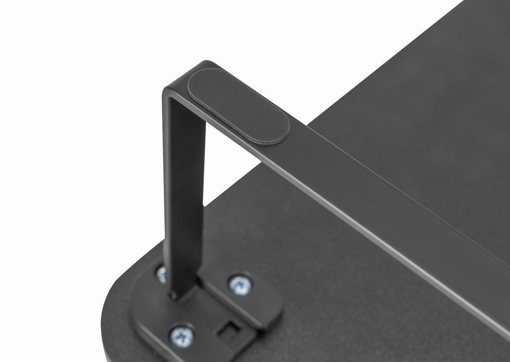 Gembird Ms-Table2-01 Soporte De Monitor Para 2 Monitores (Rectángulo Largo) Negro