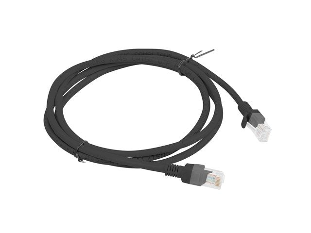Lanberg Cable De Red Pcu6-10cc-0150-Bk , Rj45 , Utp , Cat 6 , 1.5m , Negro