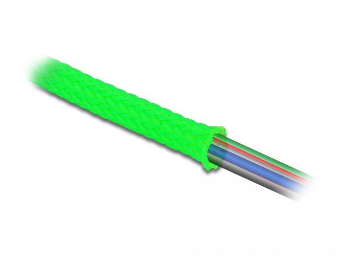 Geflechtschlauch Dehnbar 2 M X 19 Mm Grün