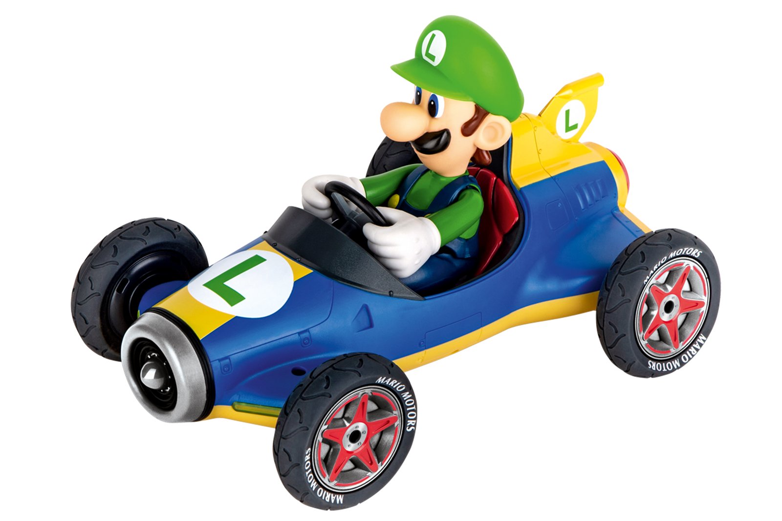 EAN 9003150111313 - Carrera RC Mario Kart Mach 8 - Luigi modelo controlado por radio Buggy Motor eléctrico 1:18 imagen 1