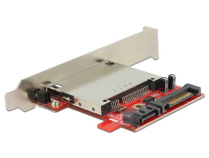 Delock Sata Card Reader Für Cfast Low Profile Formfaktor