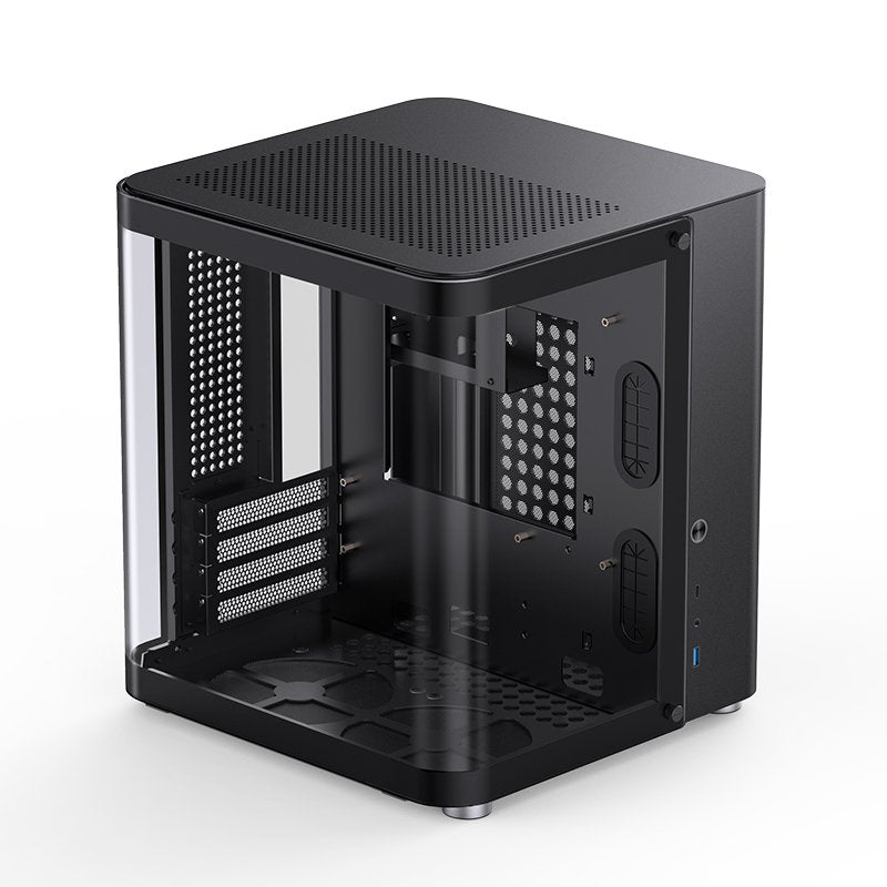 Jonsbo Tk-1 2.0 Micro-Atx Gehäuse, Temperojo Glass - Negro