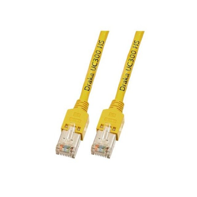 Efb Rj45 Cable De Red Cat.5e Sf Utp Lszh Draka Uc300 Tm11 Gelb 0,5m