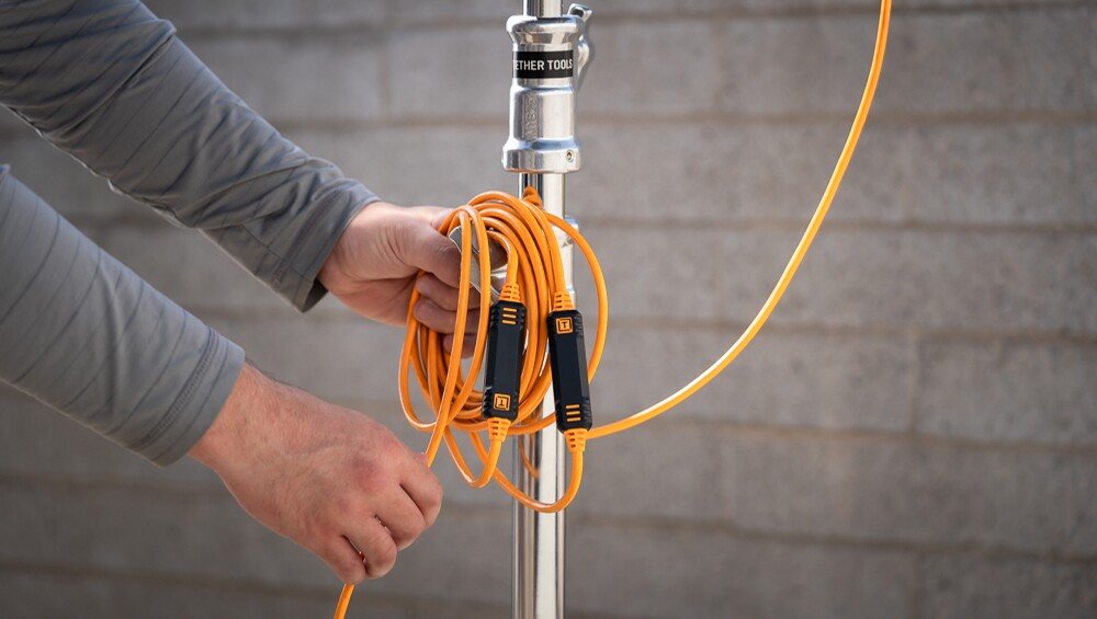 EAN 0818307015821 - Tether Tools CUC31RT2-ORG cable USB USB 3.2 Gen 1 (3.1 Gen 1) 9,4 m USB C 5 Gbit/s Naranja imagen 6