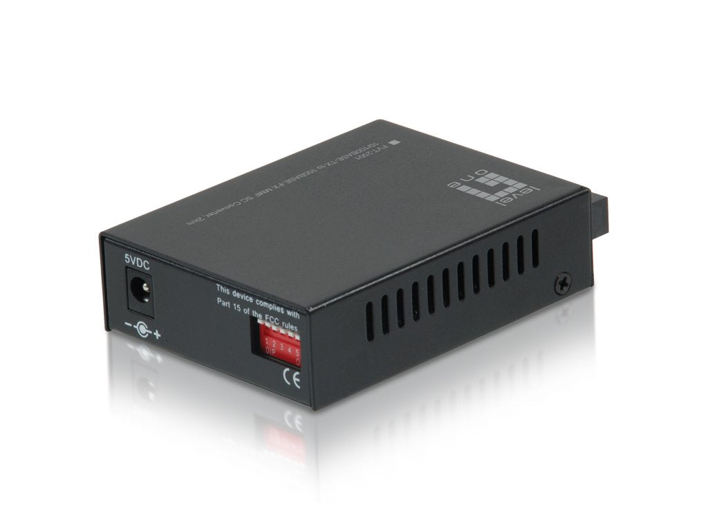 Levelone Convertidor Fvt-2001 10 100tx>100fx Sc Mm 2km