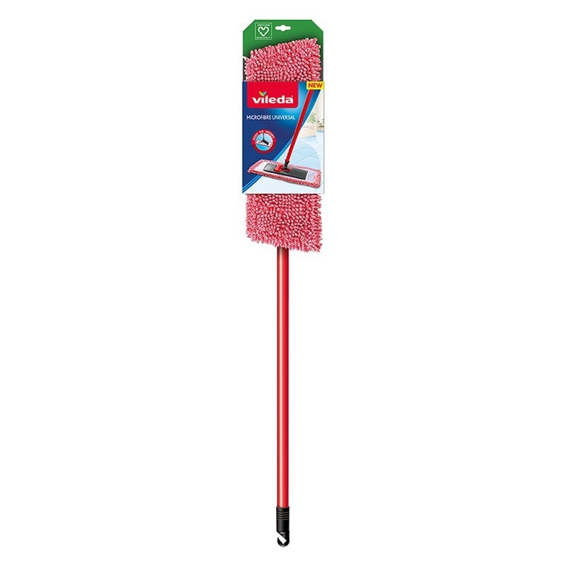 EAN 4023103143593 - Vileda 4023103143593 fregona Microfibra Húmedo Fibra Rojo, Blanco imagen 3
