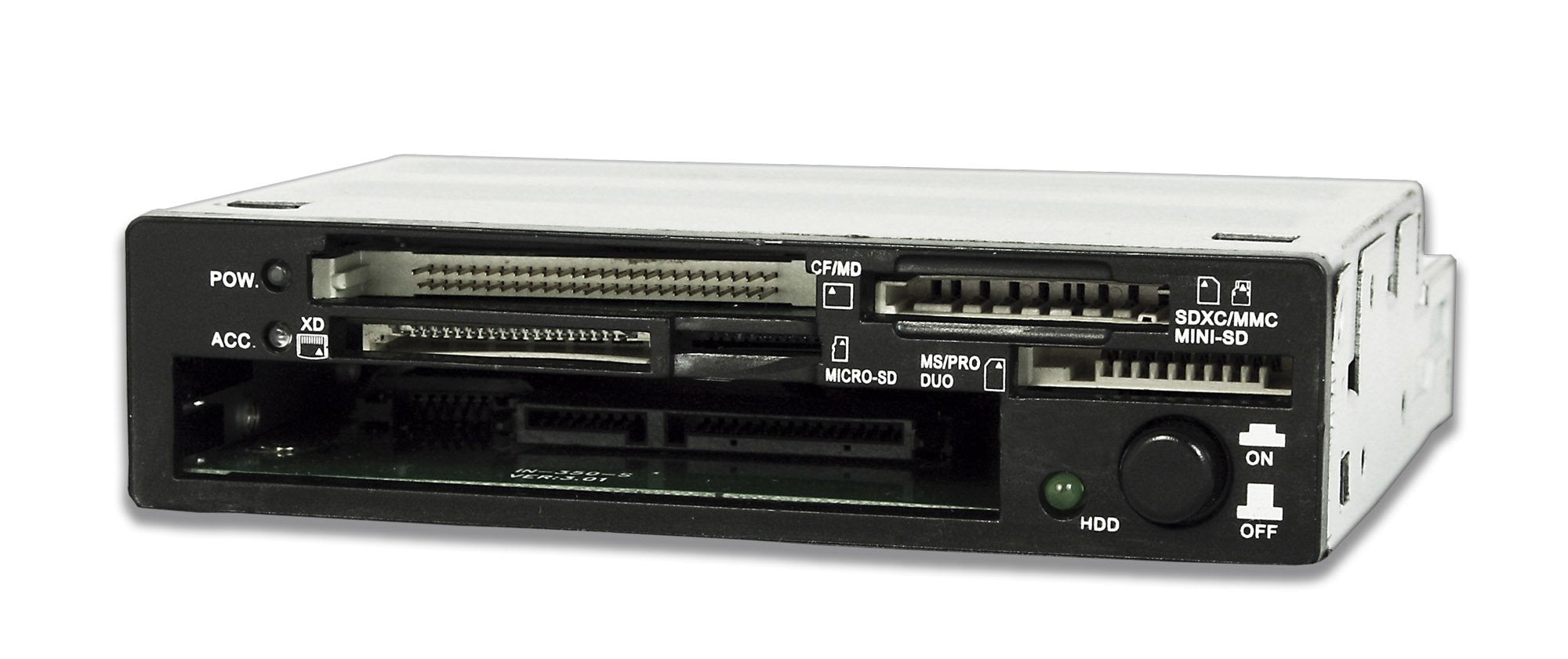 Lector De Tarjetas Interno Coolbox Cr-450 Sata+Ssd Frontal