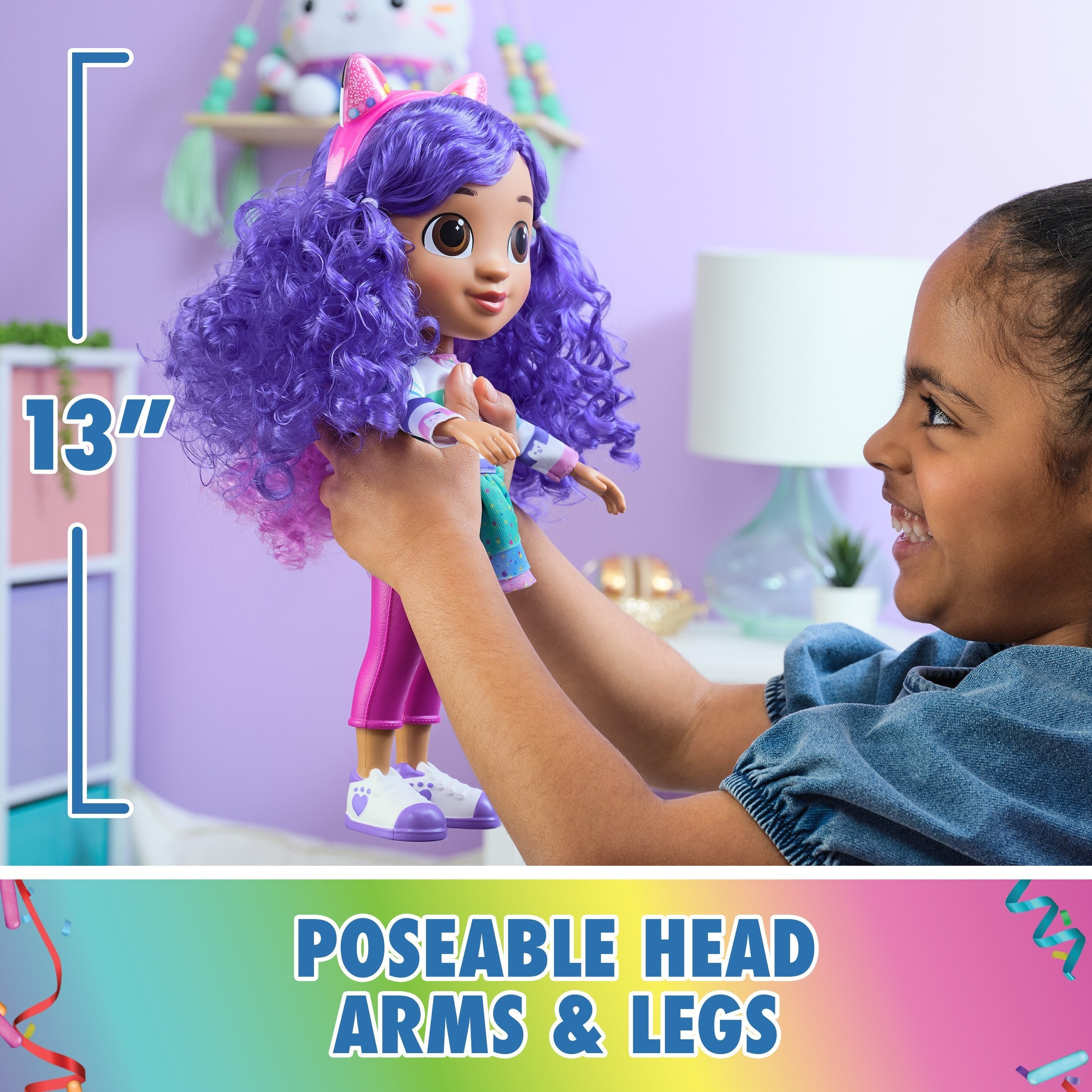EAN 0681147030404 - Gabby's Dollhouse Sing & Celebrate Gabby Girl imagen 4
