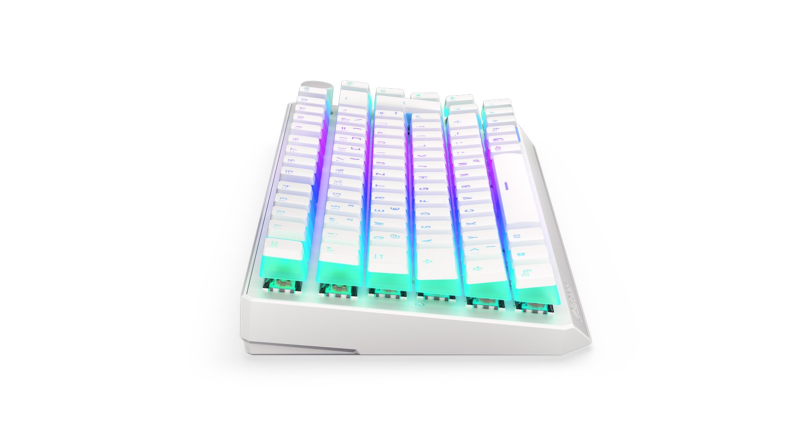 EAN 5903018666860 - ENDORFY Thock 75% teclado Juego RF inalámbrica + USB QWERTZ Alemán Blanco imagen 5