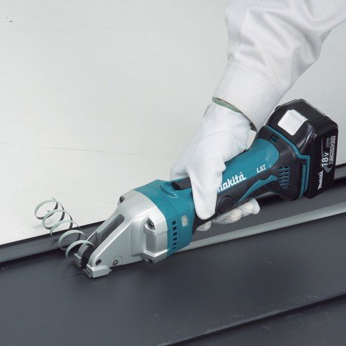 Tijeras Makita Djs101z  De Chapa Azul/Negro