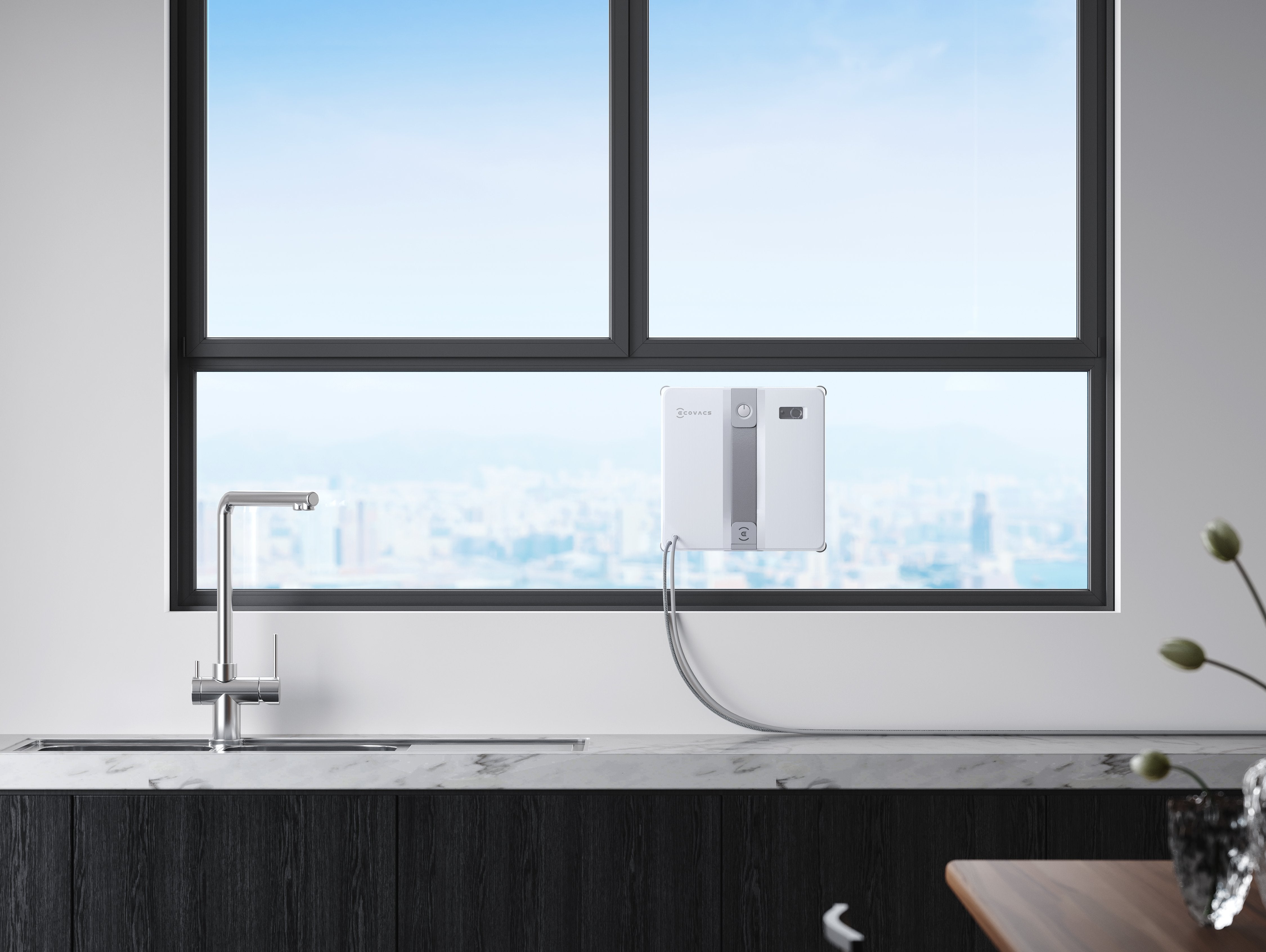 Ecovacs Ecovacs Winbot Fensterroboter Mini Gris Wg841-01td