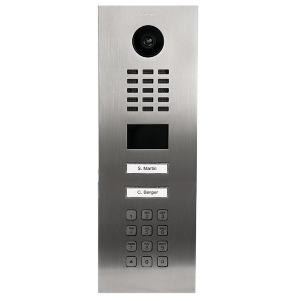 Doorbird D2102kv Sistema De Intercomunicación De Video Acero Inoxidable