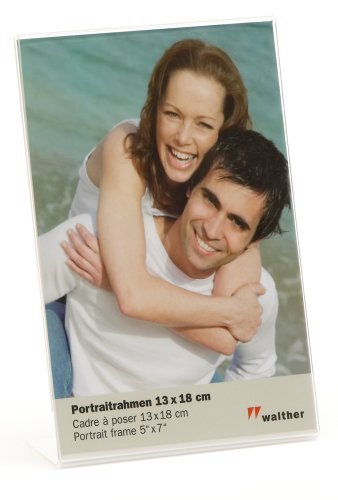 Walther Design Acryl Portrait 13x18 Transparente
