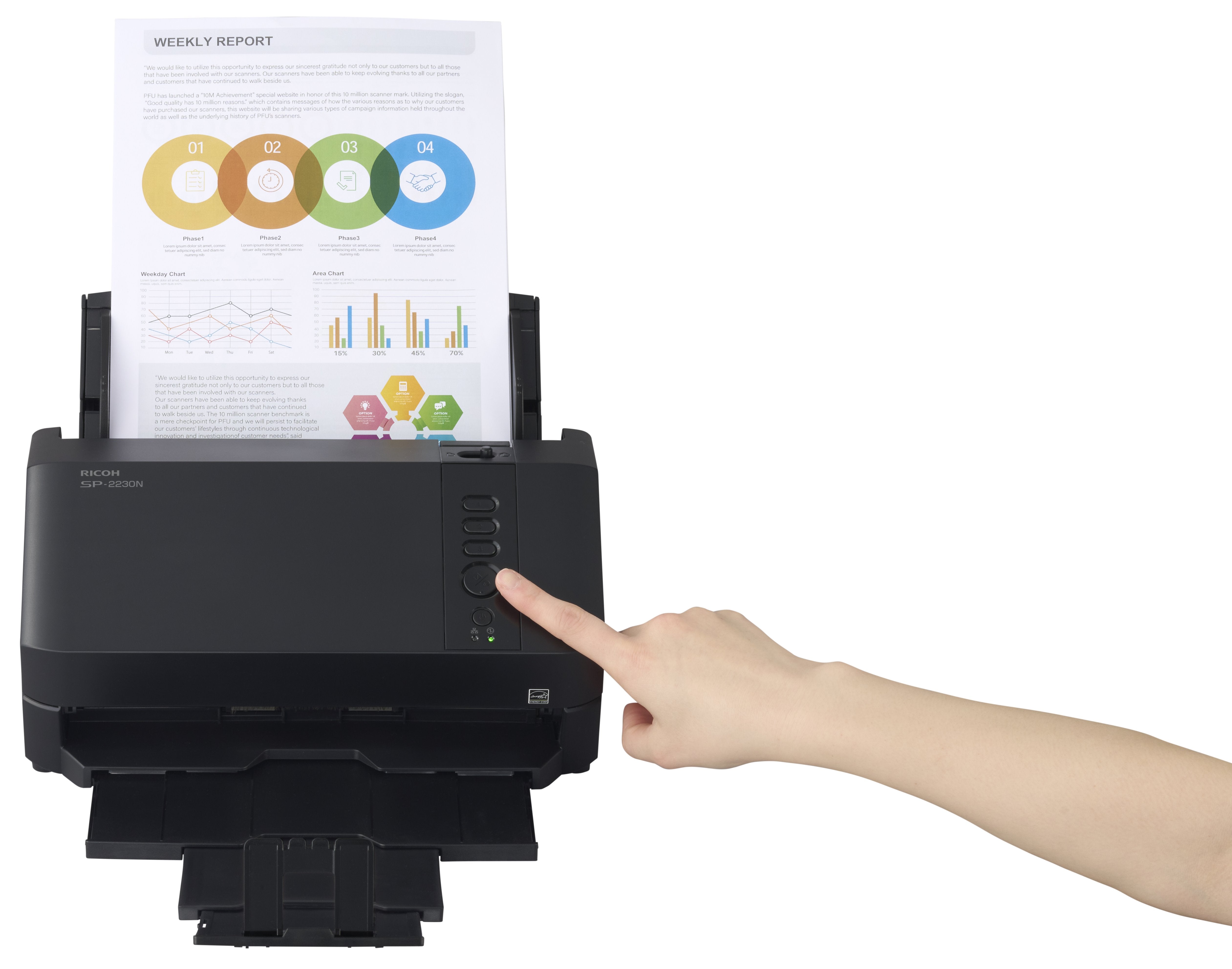 Ricoh - Fujitsu Escaner Sp-2230n