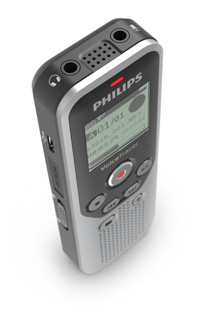 Philips Dvt1250 Dictáfono Negro, Gris