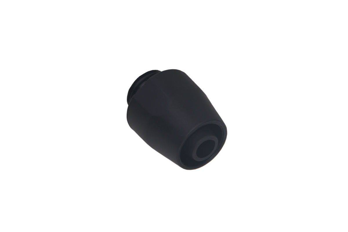 Boquilla De Rosca Alphacool Hf Tpv - Recta - Negra, Conexión Negra (Mate), Juego De 6, Recta 17453