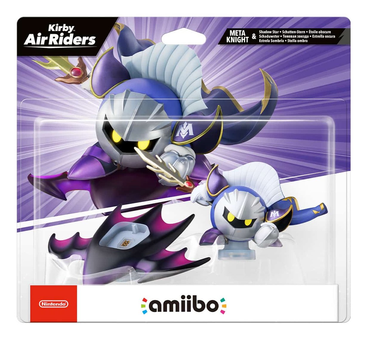Figura De Acción Del Juego Nintendo Amiibo Meta Knight & Shadow Star - Kirby Air Riders 10016063