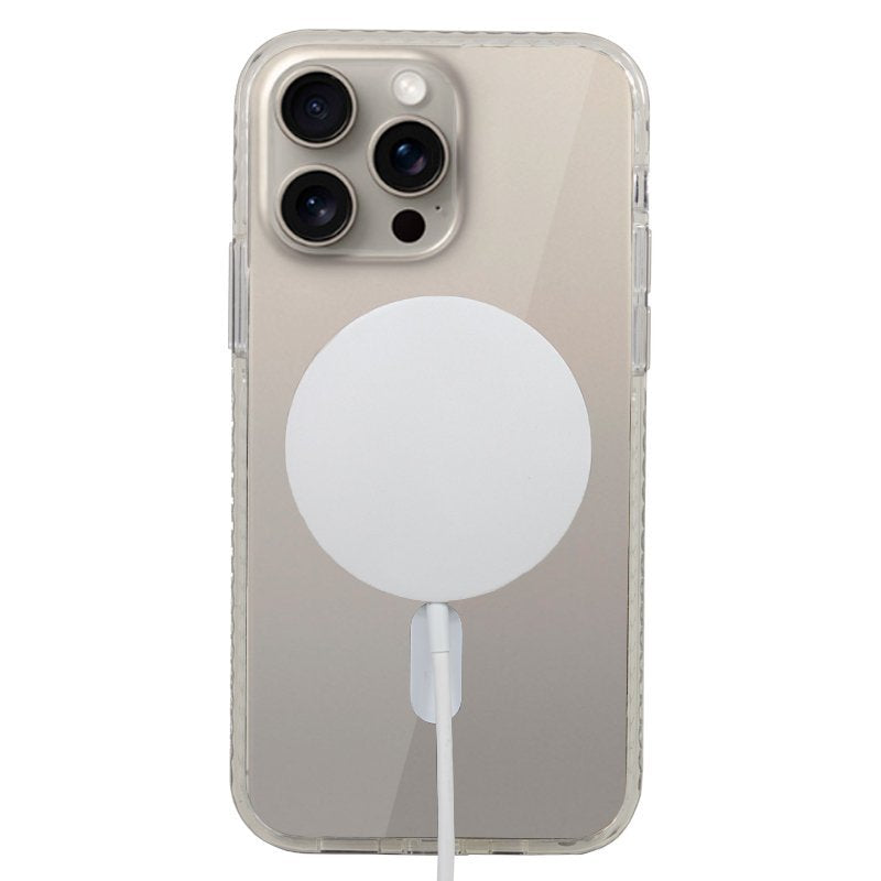 Funda Cool Iphone 15 Pro Max Mag Transparente