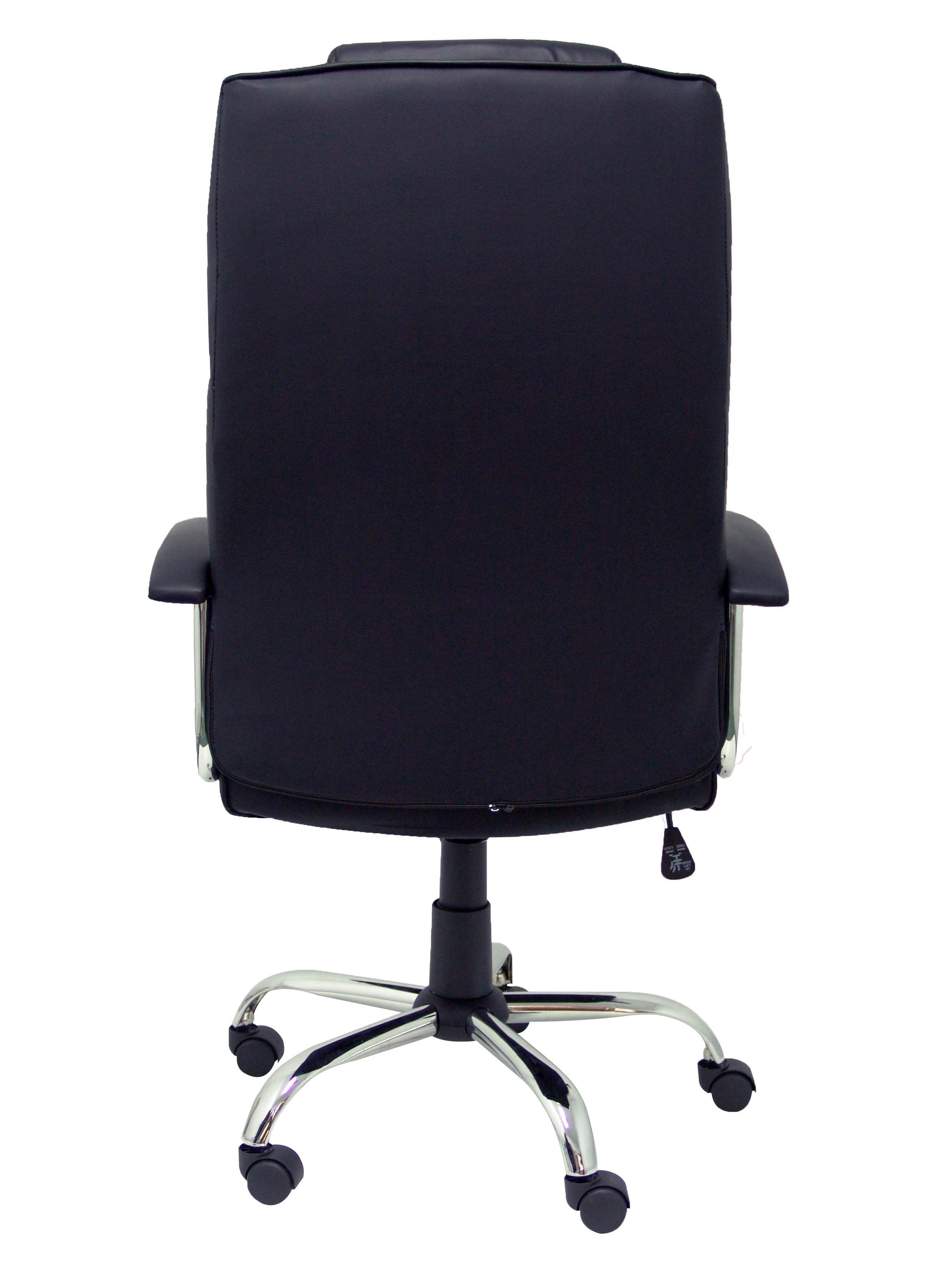 Sillón Modelo Guadalimar Simil Piel Negro Piqueras Y Crespo  Sillón Modelo Guadalimar Simil Piel Negro Piqueras Y Crespo 280dbspne