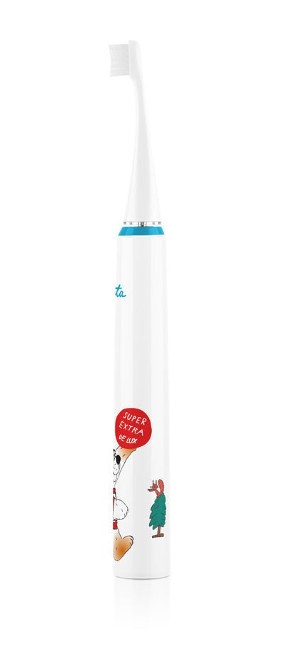Eta Eta070690000 Cepillo Dental Sonetic Kids 4 Modos 2 Cabezales Incluidos Azul Blanco