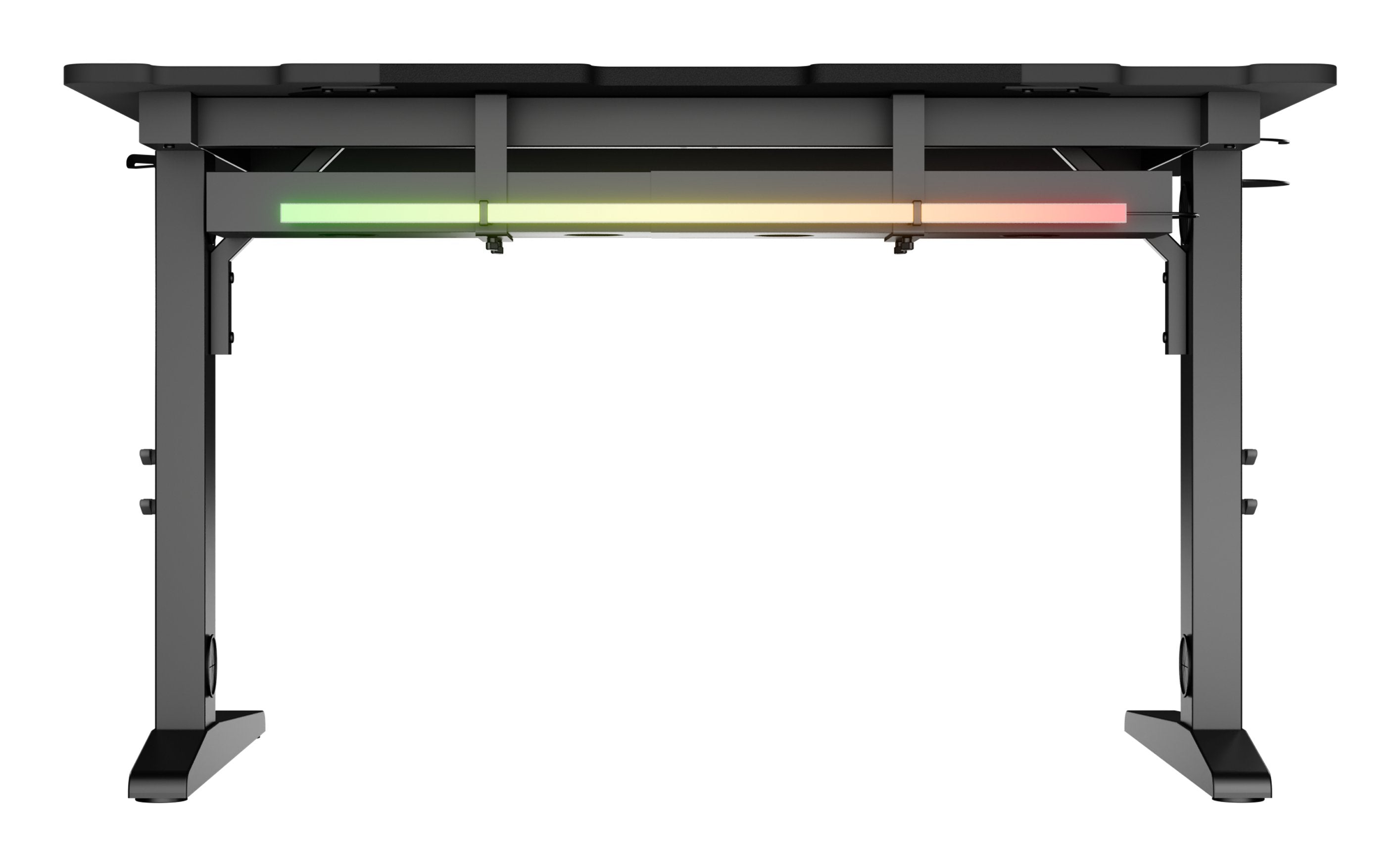 Mesa Gaming Genesis Holm Modular 120 Rgb Negro 120x75 Cm
