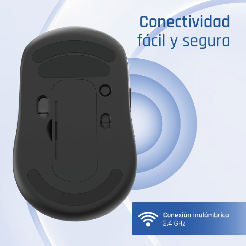 Ratón Inalámbrico Nano-Office-6d 1600dpi