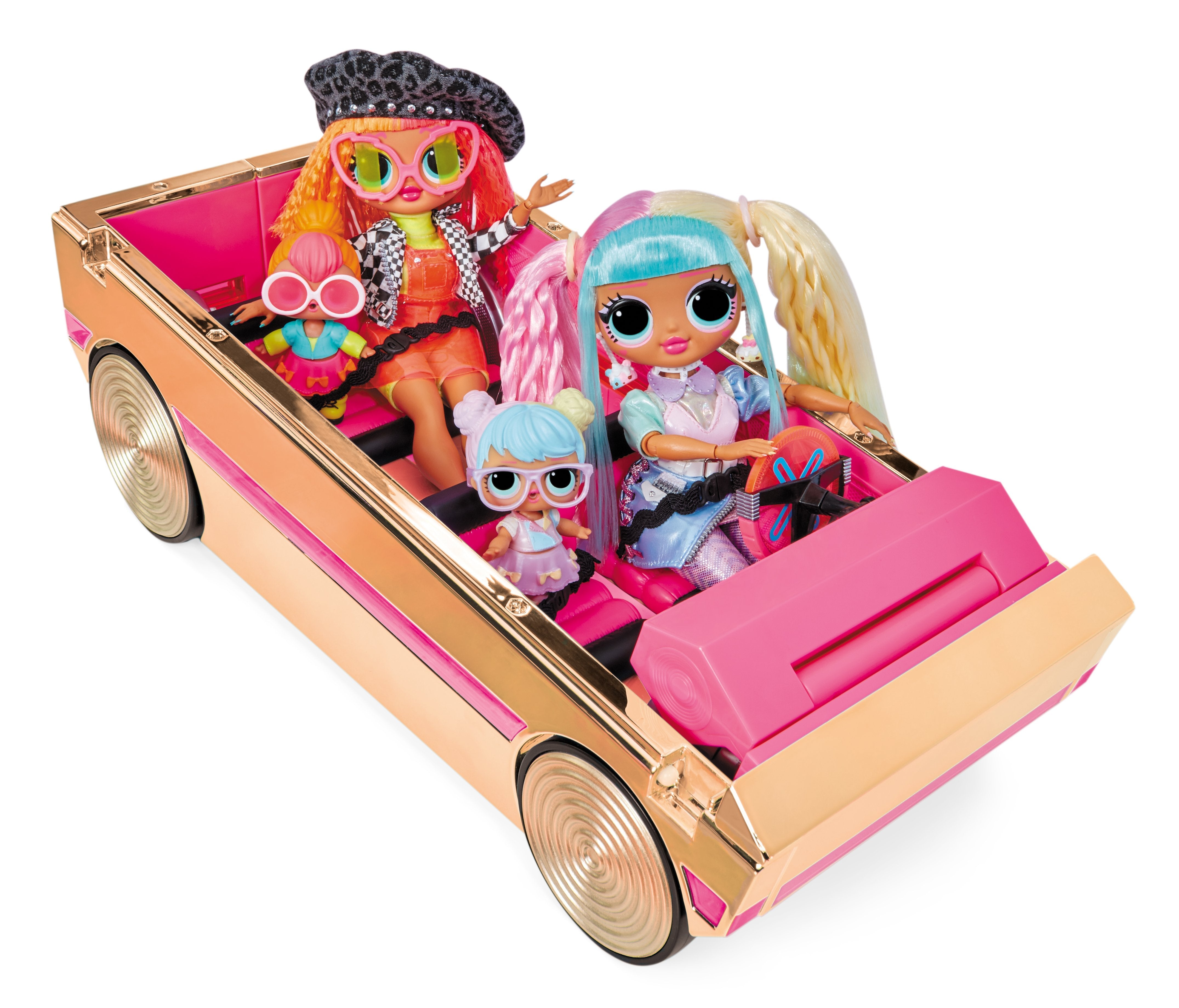 Mga Entertainment Vehículo De Juguete Lol Surprise 3-In-1 Party Cruiser 118305euc