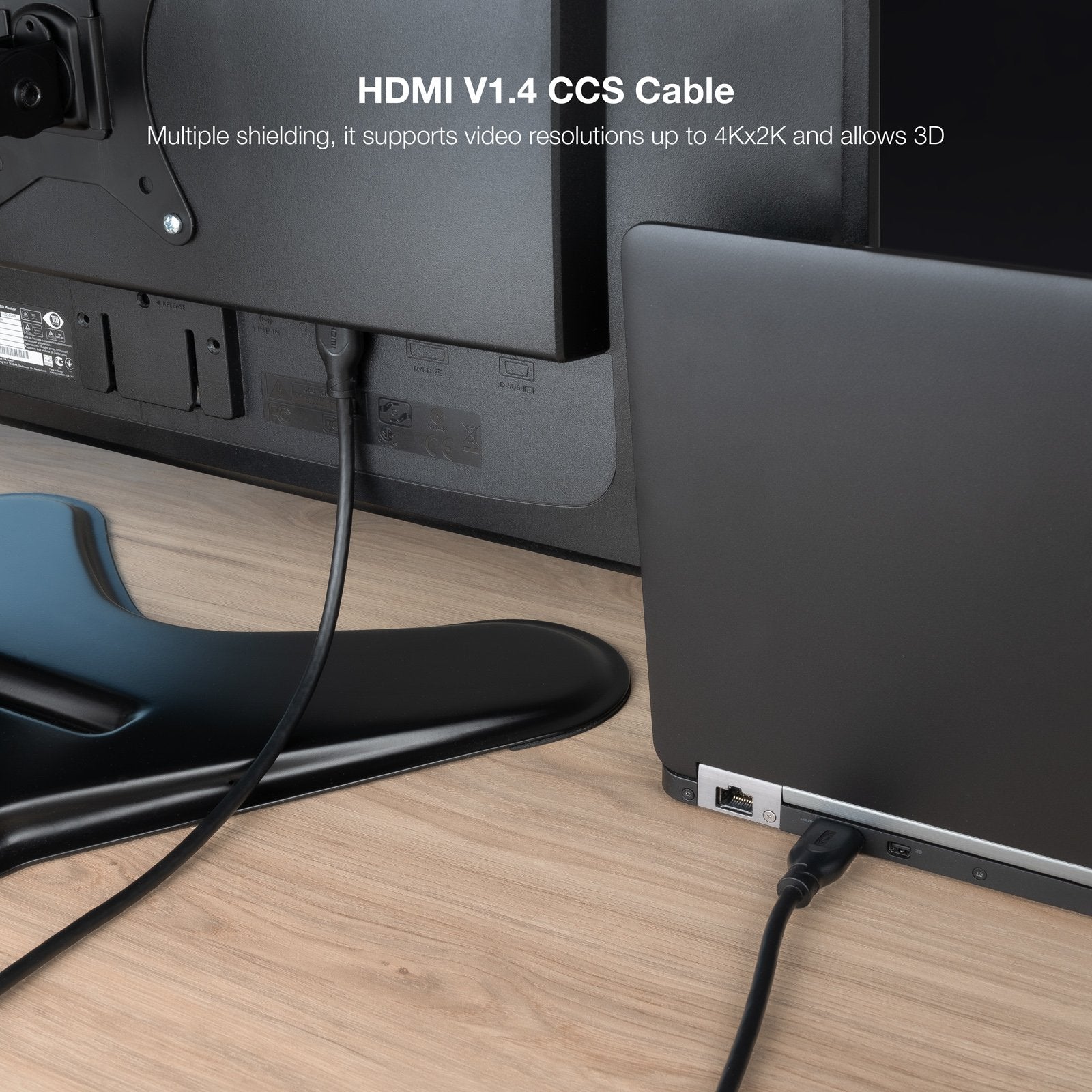 Cable Hdmi V1.4 Ccs, A/M-A/M, 3 M