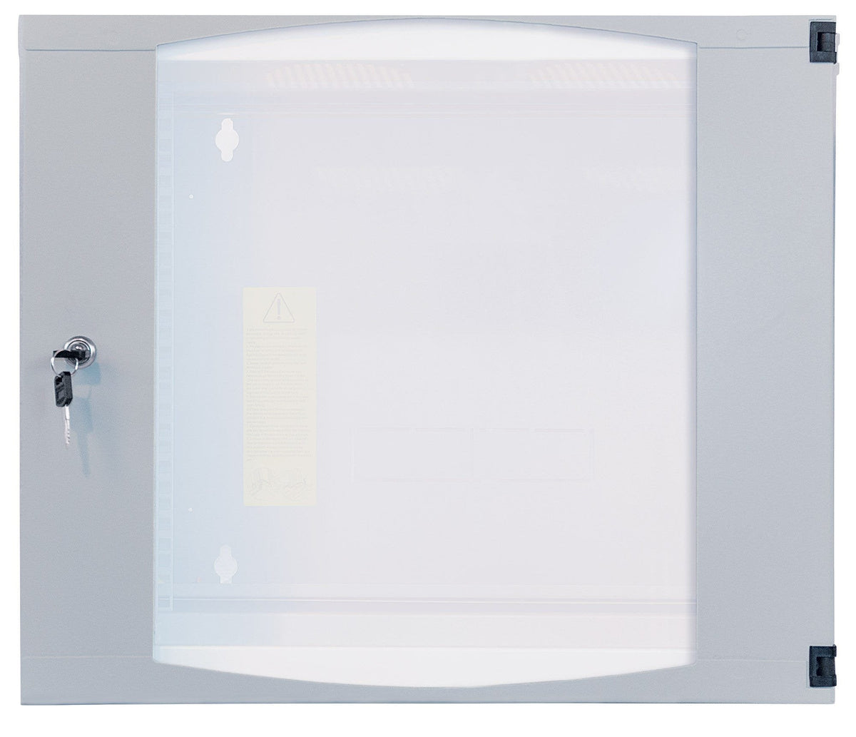 Intellinet Network Cabinet, Wall Mount (Double Section Hinged Swing Out), 12u, Usable Depth 235mm/Width 465mm, Gris, Flatpack, Max 30kg, Swings Out For Access To Back Of Cabinet When Installed On Wall, 19", Parts For Wall Install (Eg