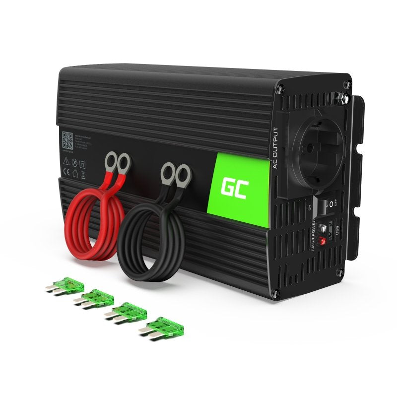 EAN 5903317226925 - Green Cell INV18 adaptador e inversor de corriente Auto 1000 W Negro imagen 1